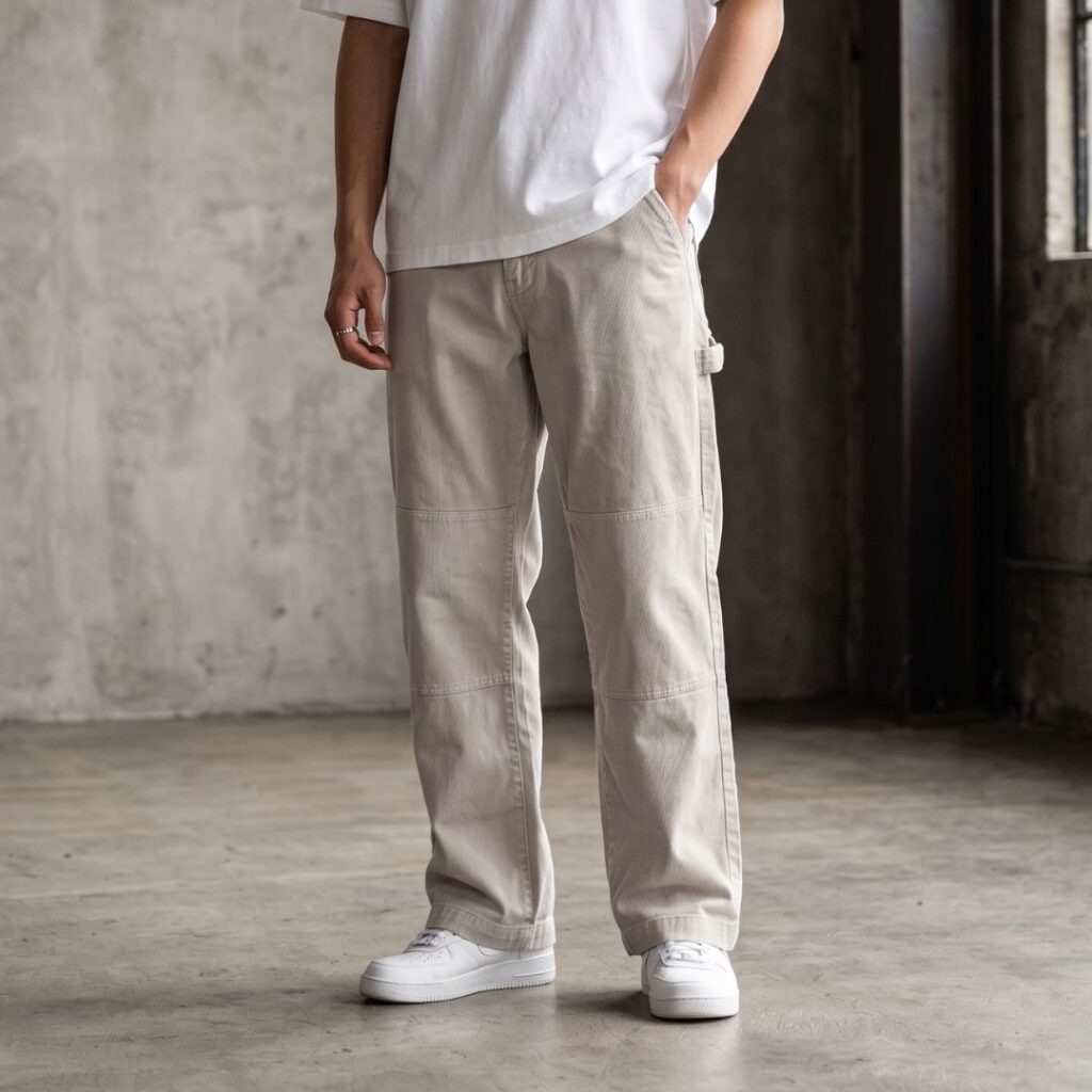 celana loose fit pria