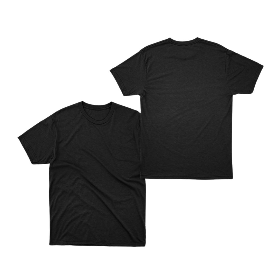 Regular Basic Solid-Color T-Shirt - Image 2