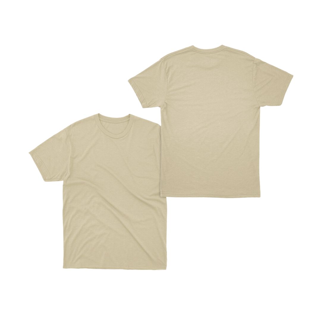 Solid-Color Regular Basic T-Shirt - Image 21