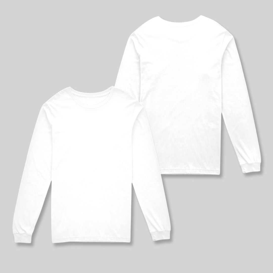 Solid-Color Long-Sleeve T-Shirt - Image 4