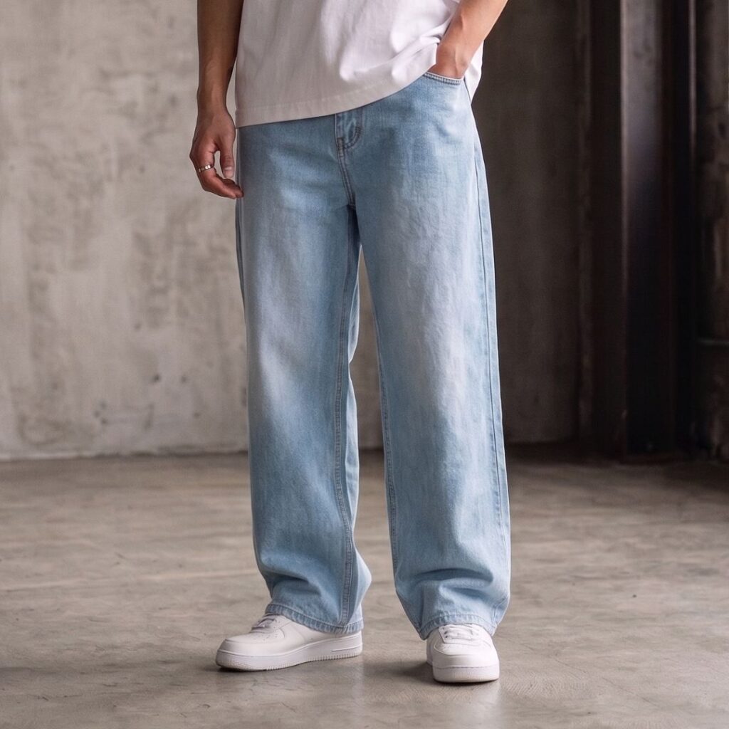 Loose Jeans Basic Wide Cut