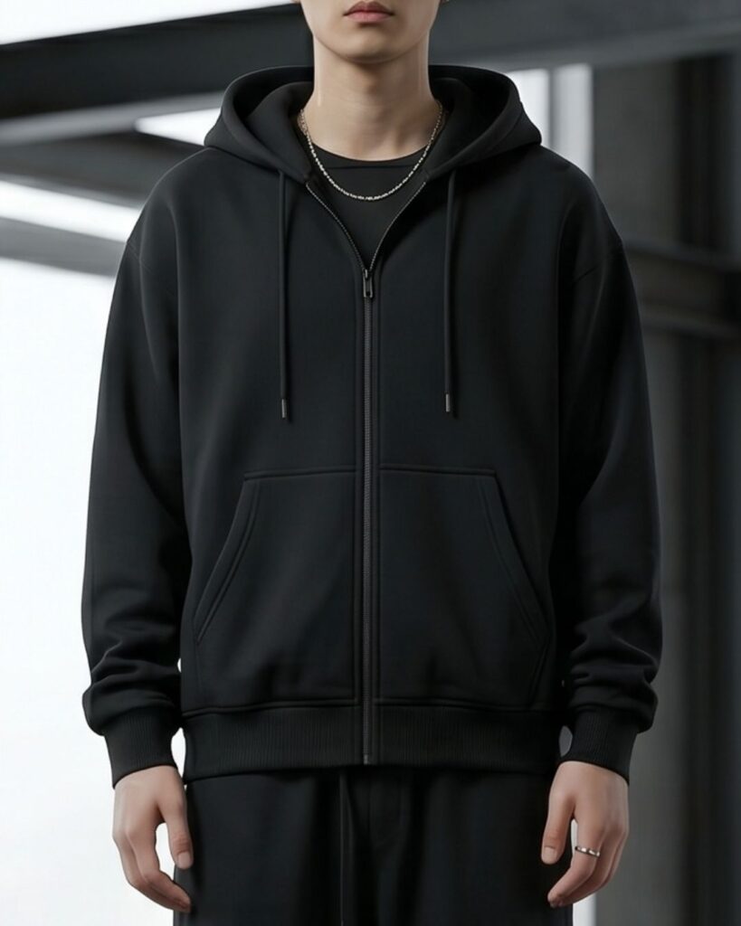 Zipper Regular Hoodie