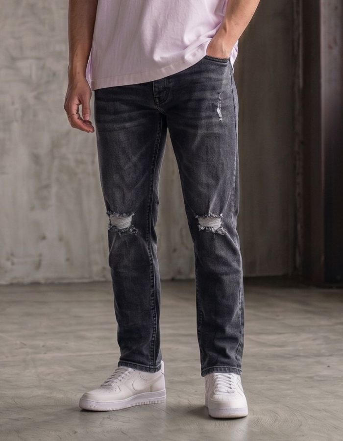 Skinny Ripped Jeans 121