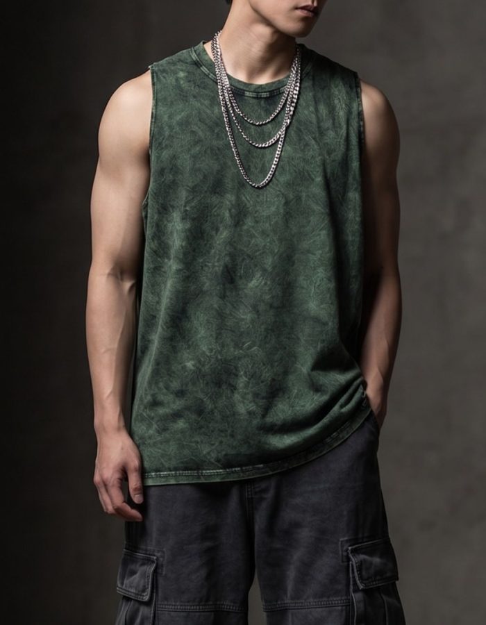 T-shirt Sleeveless Wash