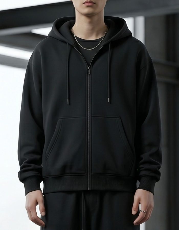 Zipper Regular Hoodie