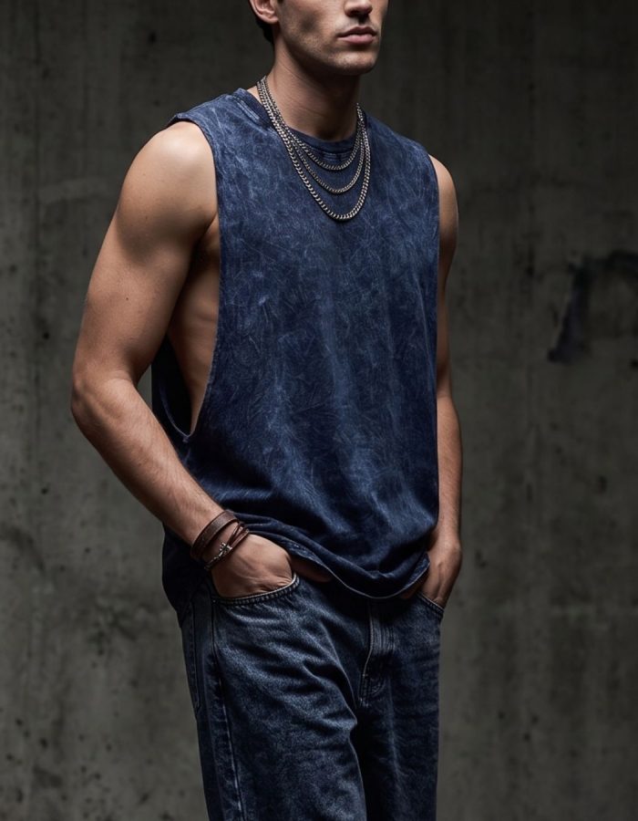 T-shirt Sleeveless Wash Pola 3
